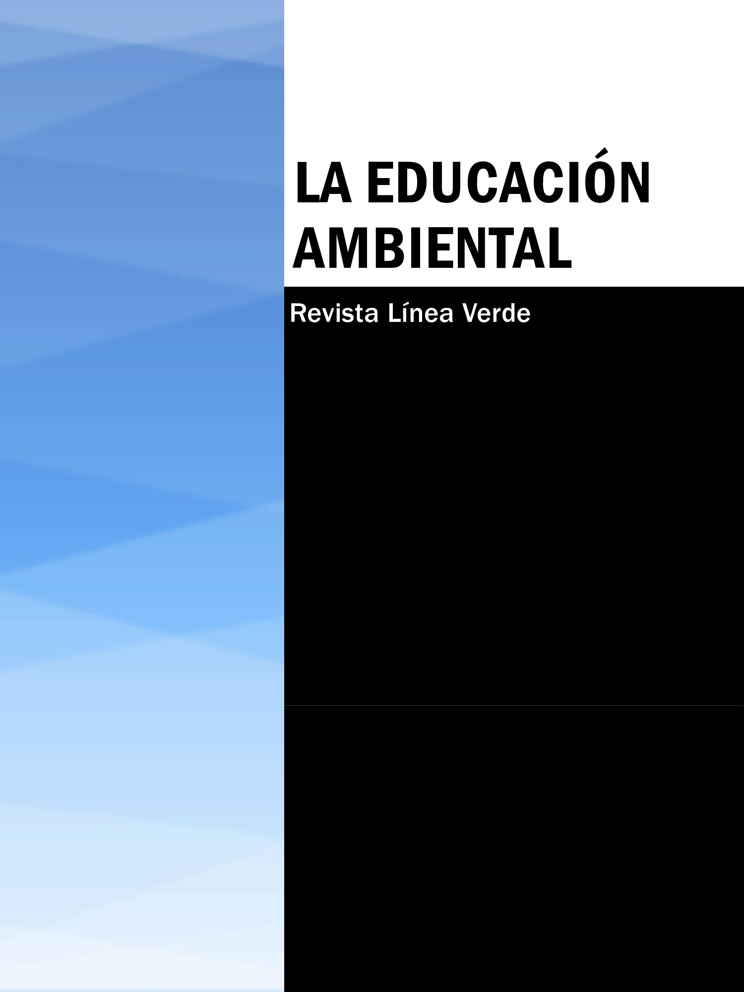 La educacion ambiental